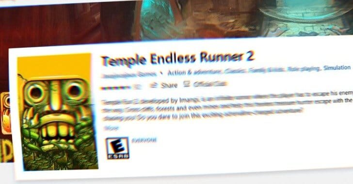 Les logiciels malveillants piratant les médias sociaux se propagent via les applications de jeu sur le Microsoft Store
