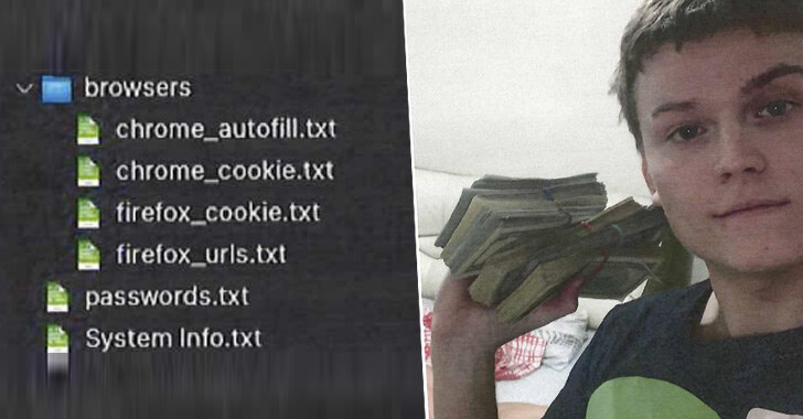 Service de logiciels malveillants Raccoon Stealer