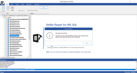 Stellar® Repair for MS SQL