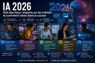 IA 2026 : État des lieux, impacts sur les métiers et comment rester dans la course